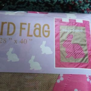 Easter yard flag